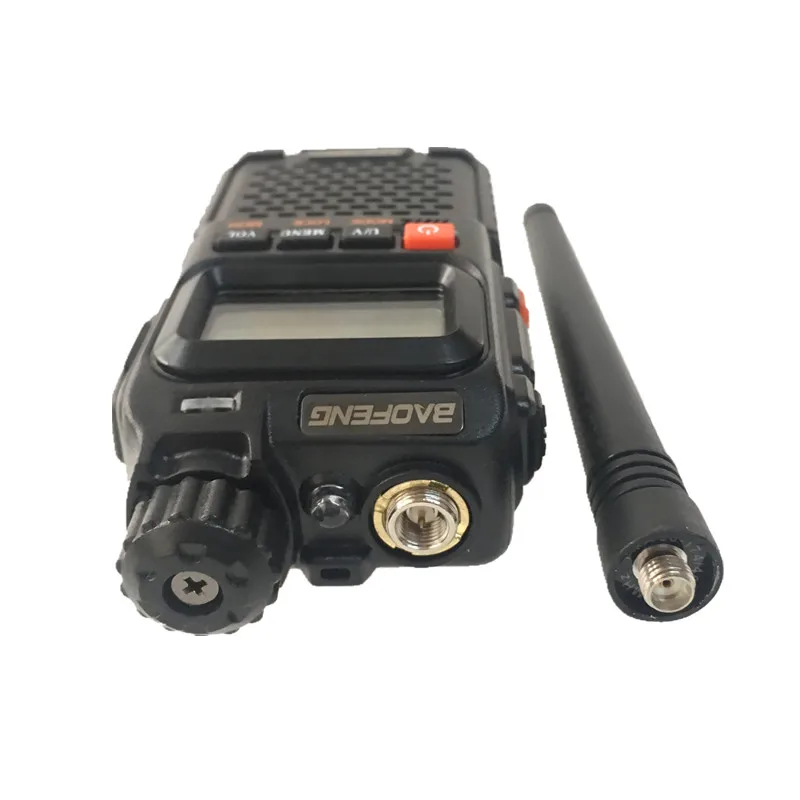 BAOFENG портативная мини рация UHF VHF Двухдиапазонная Любительская мобильная