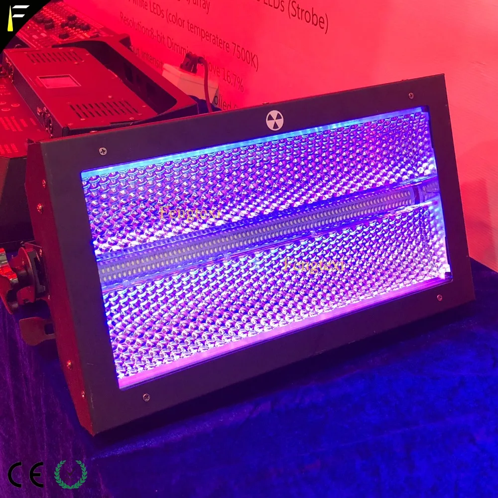 2x Светодиодный светильник ning Atomic 3000 RGB стробоскоп для мытья клубный с 228*3 Вт белый