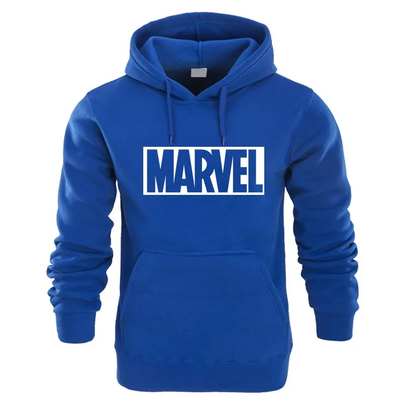 2018 Marvel печатных для мужчин свитер с капюшоном спортивный костюм Harajuku время