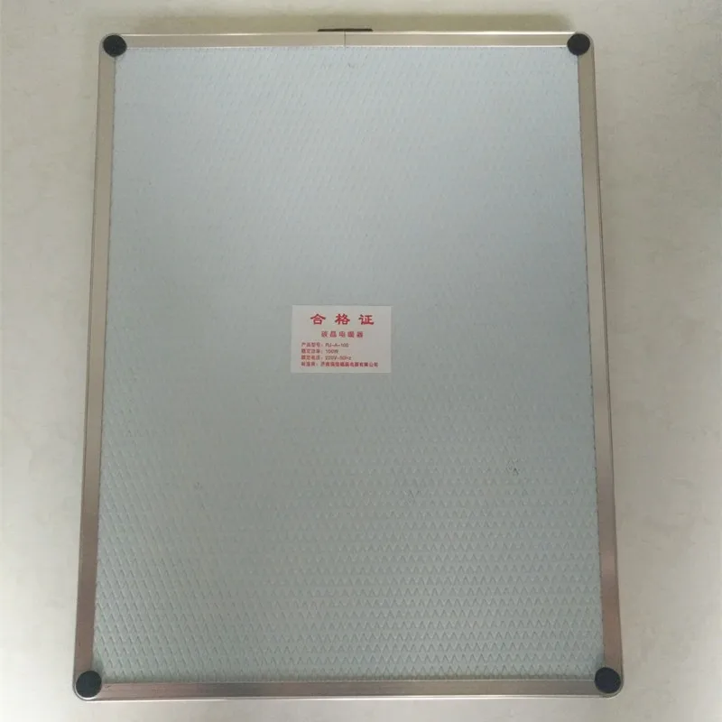 HF02-3 100 Вт 45*32 см кристалл теплый ноги офис тапочки с вышитым узором в виде оленей