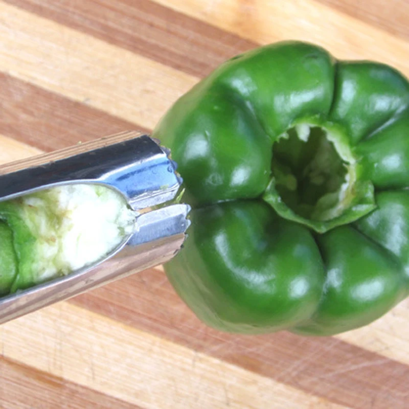 Apple Pear Chili Corer Stainless Steel Fruit Corers Remover Pitter Easy Twist Kitchen Core Tool|Ножи для удаления