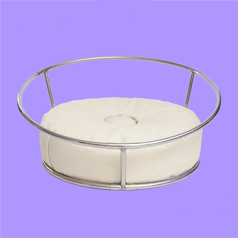 Beanbag стальной каркас для дивана Bebe аксессуары для фотосъемки круглая полка + 6 шт. зажимов реквизит для фотосъемки новорожденных (art.: 7b270aba5) - 7b270aba5