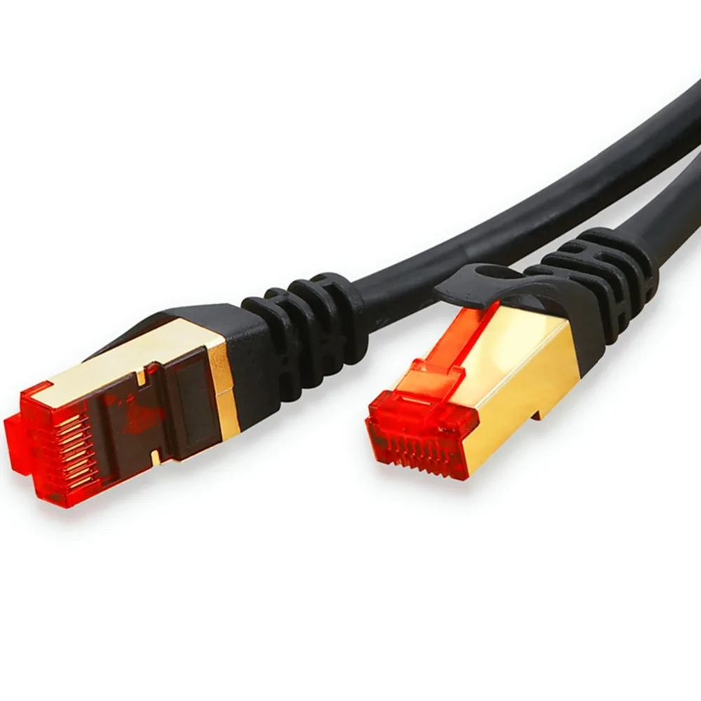 Cat 6 Ethernet Patch Cable High Speed up to 1,000 Mbps RJ45 Gigabit LAN Network Cat6 Cord for Computer Printer Router PS3 PS4 TV