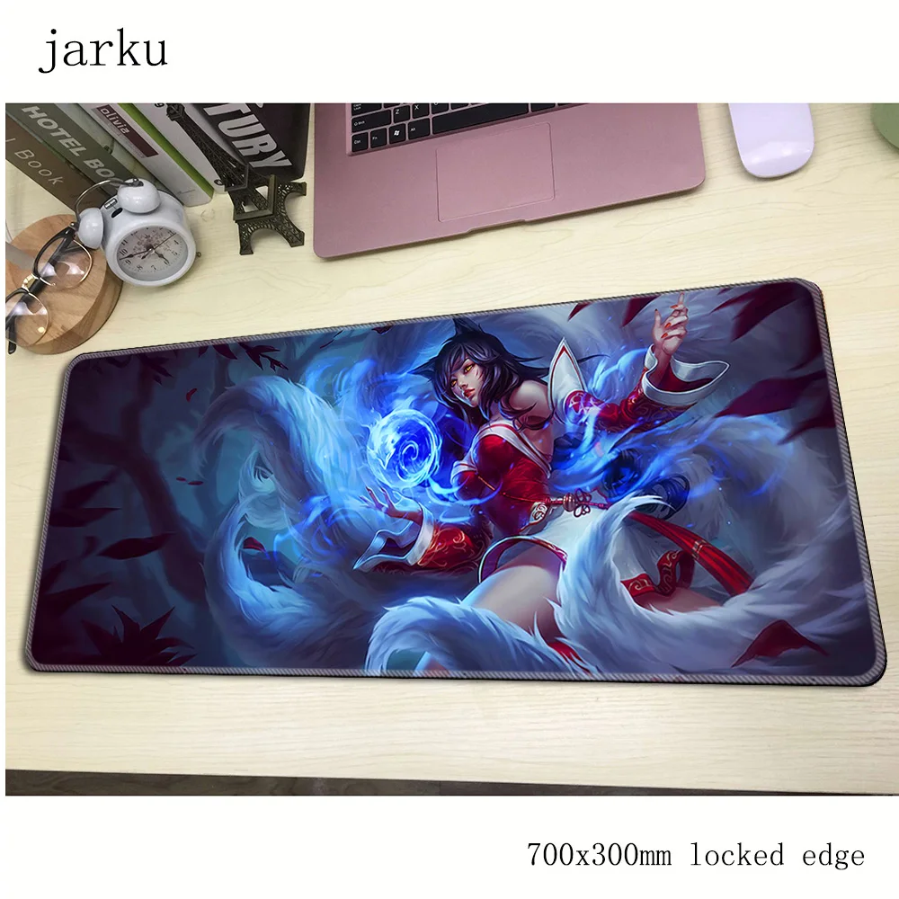 Игровой коврик для мыши Ahri геймерский 700x300x2 мм большой Элитный эргономичный