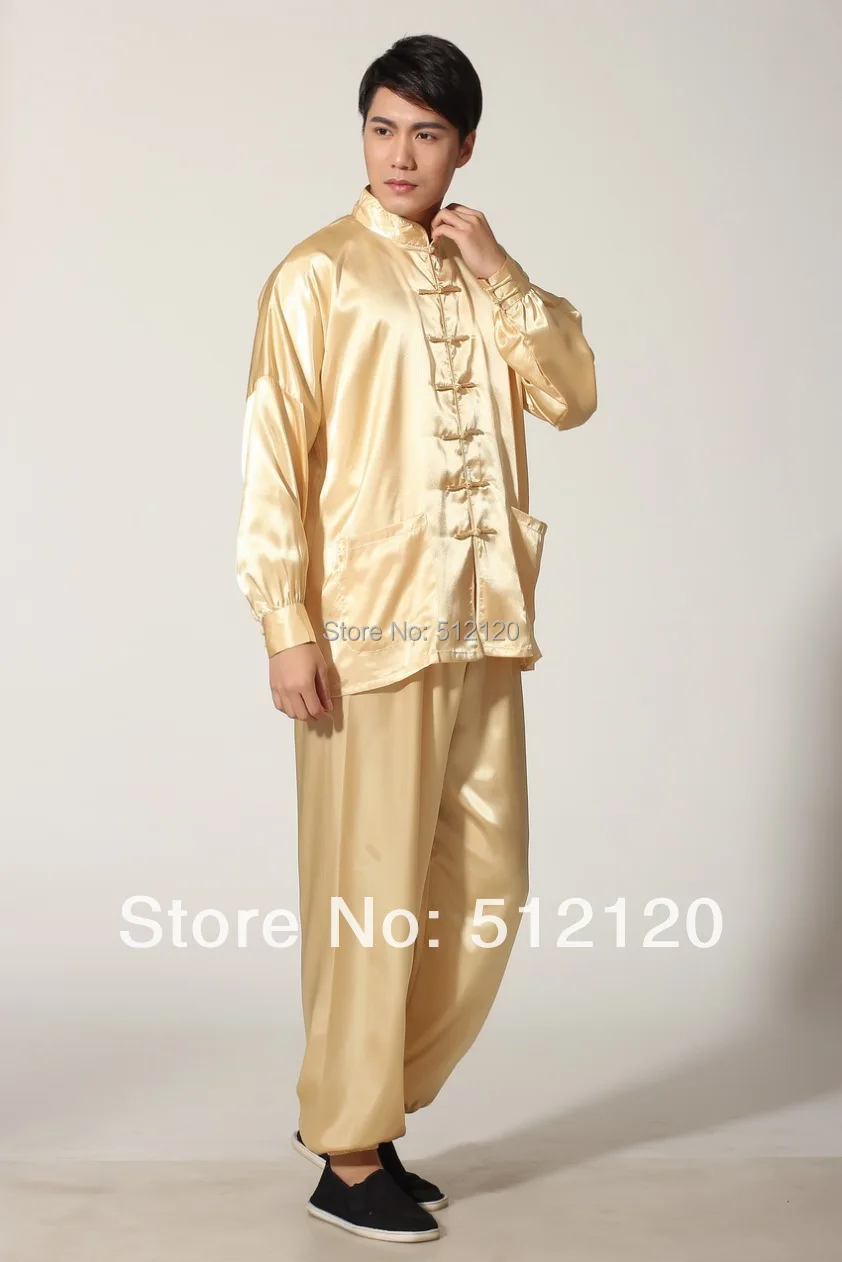 Шанхайская история Весенняя Униформа тайчи мужской костюм кунг-фу традиционная