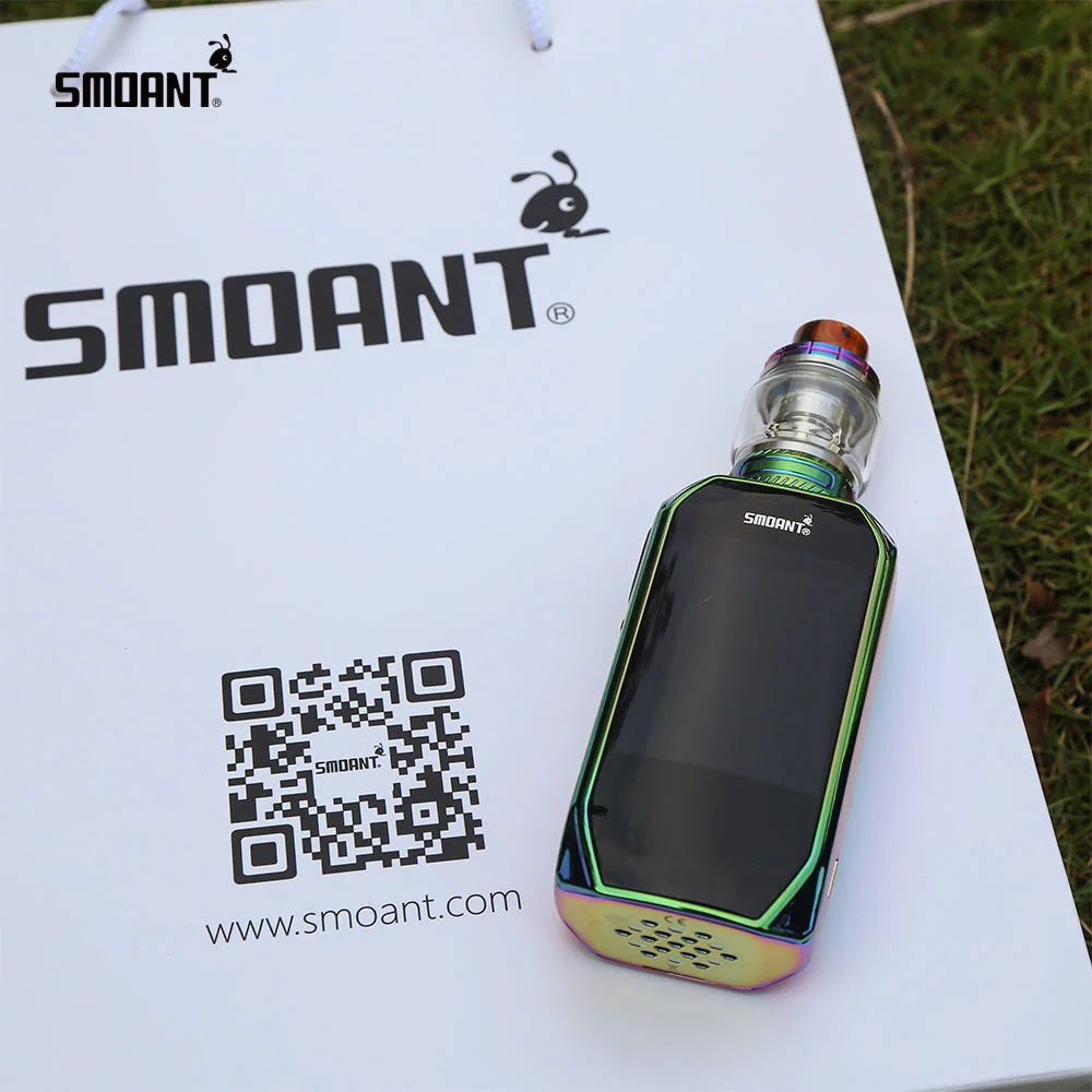Оригинальный набор Smoant naoo Vape 225w бокс мод комплект с 4 мл Sub ohm RTA Tank Mesh Coli Electronic