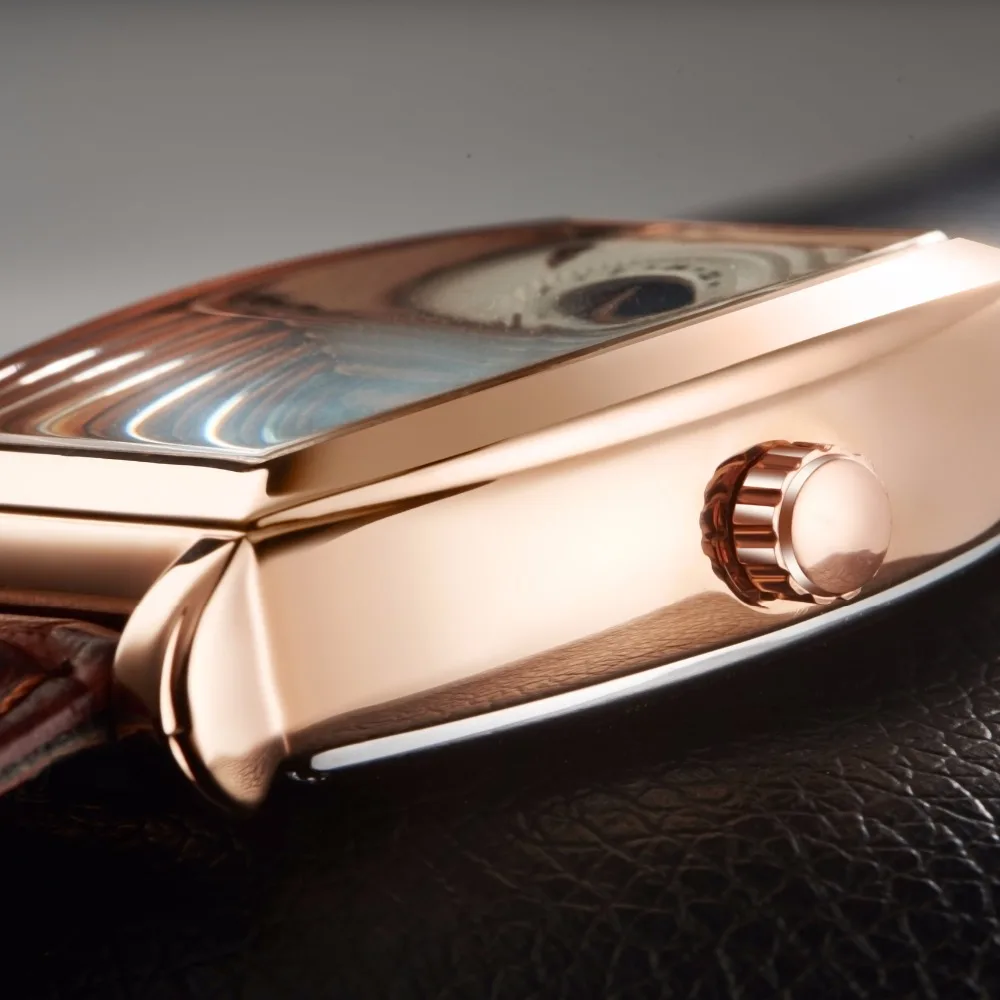 Tevise механические Автоматические часы для мужчин бизнес Tourbillon Топ люксовый бренд