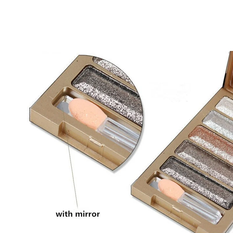 Горячий Продавать 5 Цветов Теней Для Век Макияж Тени для век Палитры Сталкиваются