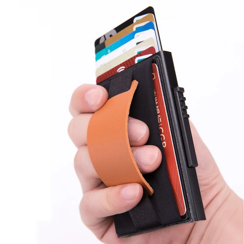 Новинка для мужчин и женщин Rfid кошелек держатель кредитных карт стикер визитная