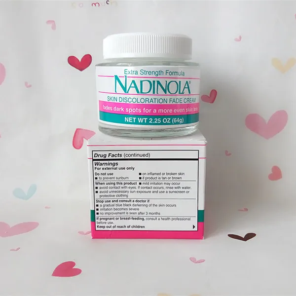 ЭКСТРА СИЛА формула Nadinola кожи обесцвечивание маскирующий крем 64 г удаления