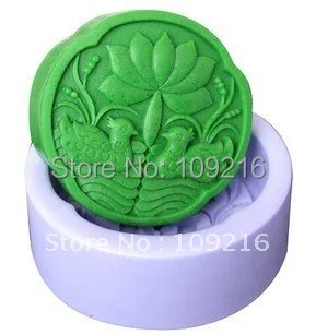 Оптовая продажа! Милая мандариновая утка (R0960) силиконовая форма для мыла ручной