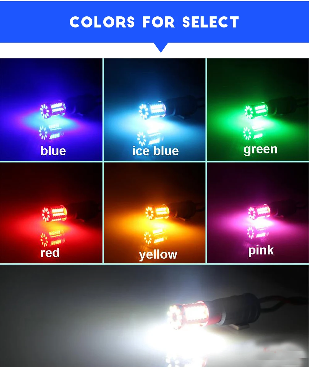 AEING 1 шт. T11 T4W W6W H6W BA9S 3014 57SMD Canbus светодиодный ошибок светодиодный Клин дверь читать светильник Лампа ксенон белый красные, синие