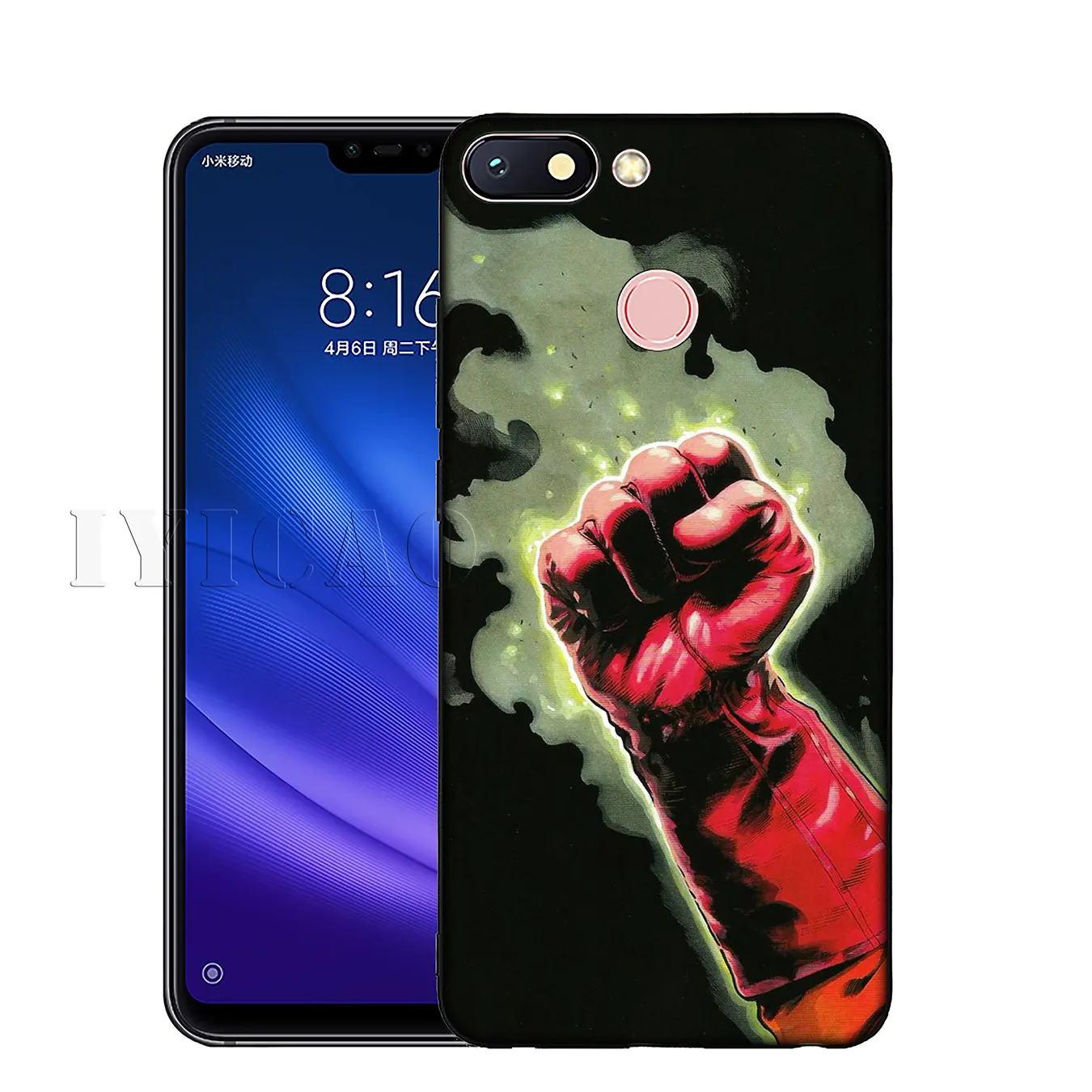 Силиконовый мягкий силиконовый чехол японского аниме One Punch Man для Xiaomi Redmi K30 K20 8A 7A