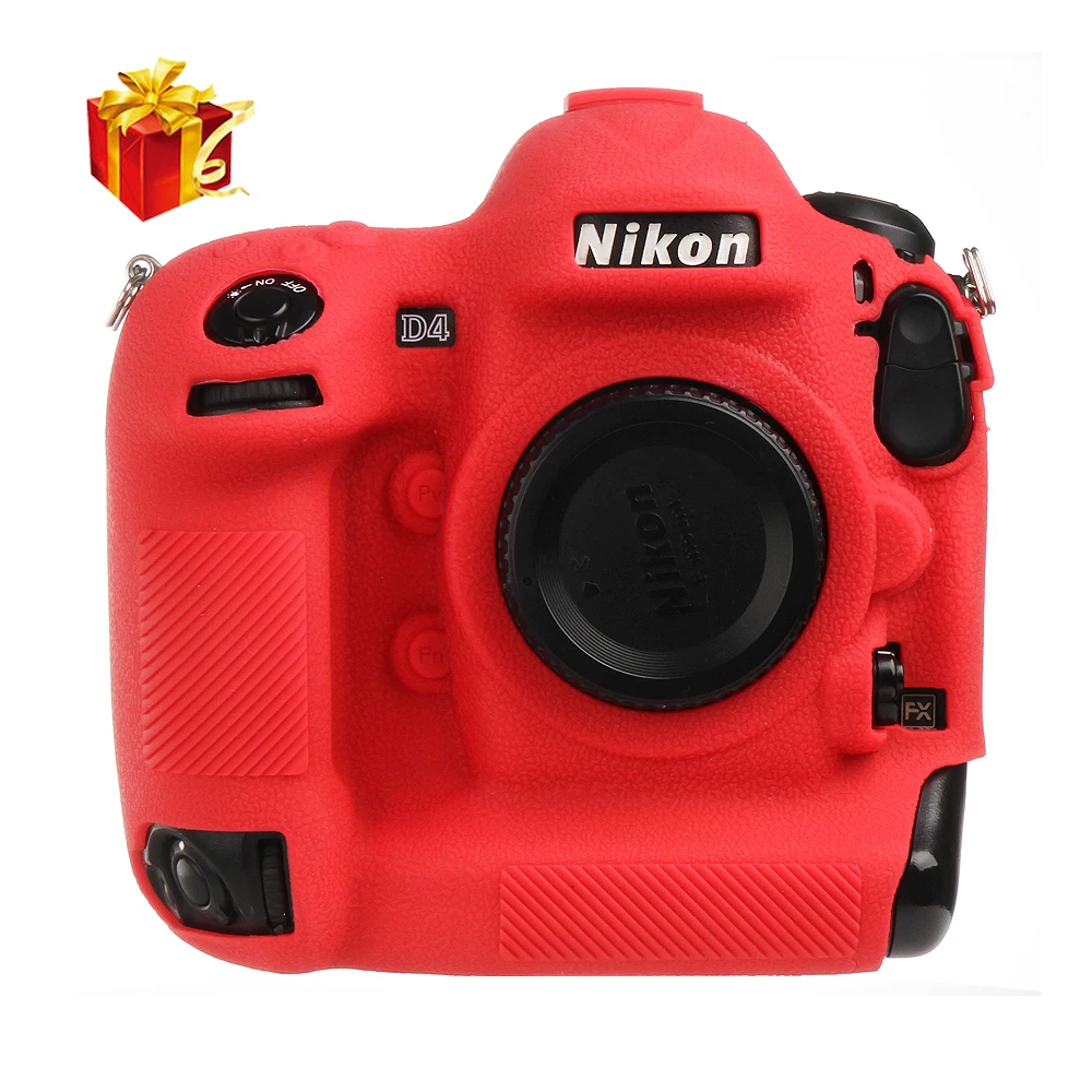 

Высококачественный мягкий силиконовый чехол для фотоаппарата Nikon D4 D4s