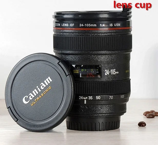 Креативная креативная чашка для объектива Canon 400 мл рук кофейная камеры второго
