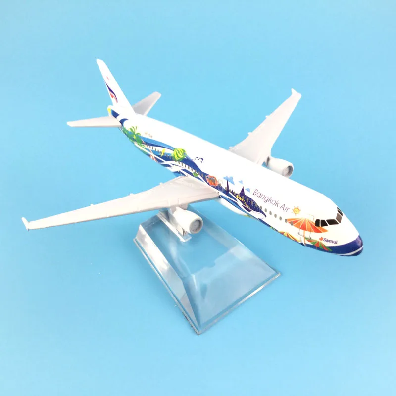 

AIR PASSENGER PLANE A320 BANGKOK AIRCRAFT MODEL MODEL PLANE GOL 16CM ALLOY CHRISTMAS TOYS GIFTS CHILDREN