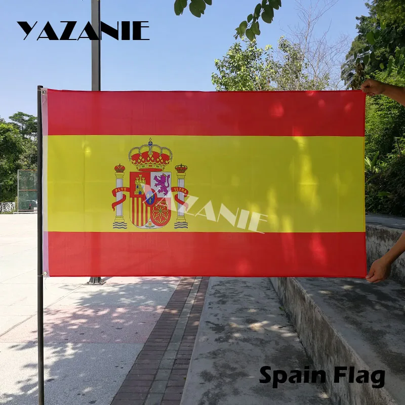 Большая подвеска для флага Испании 90x150 см|country flags banner|flag bannercountry flag |