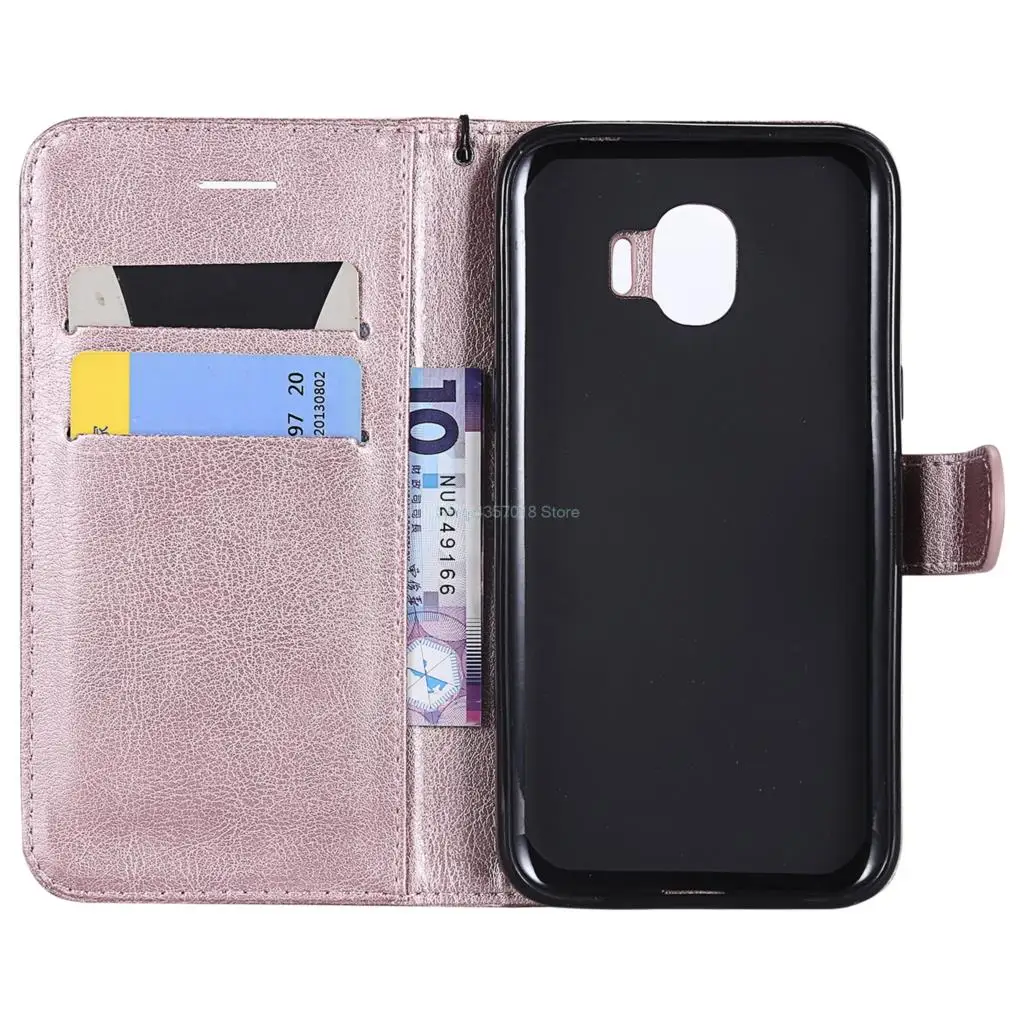 Кожаный чехол с откидной крышкой для Samsung Galaxy J2 2018 SM-J250F/DS J250F/DS чехол-бумажник Pro
