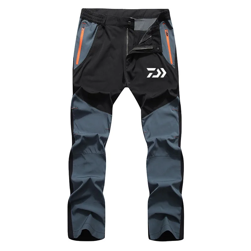 New Summer Autumn Men DAIWA Fishing Pants Moisture Absorption Quick Dry Breathable Hiking Clothing Waterproof Long | Спорт и
