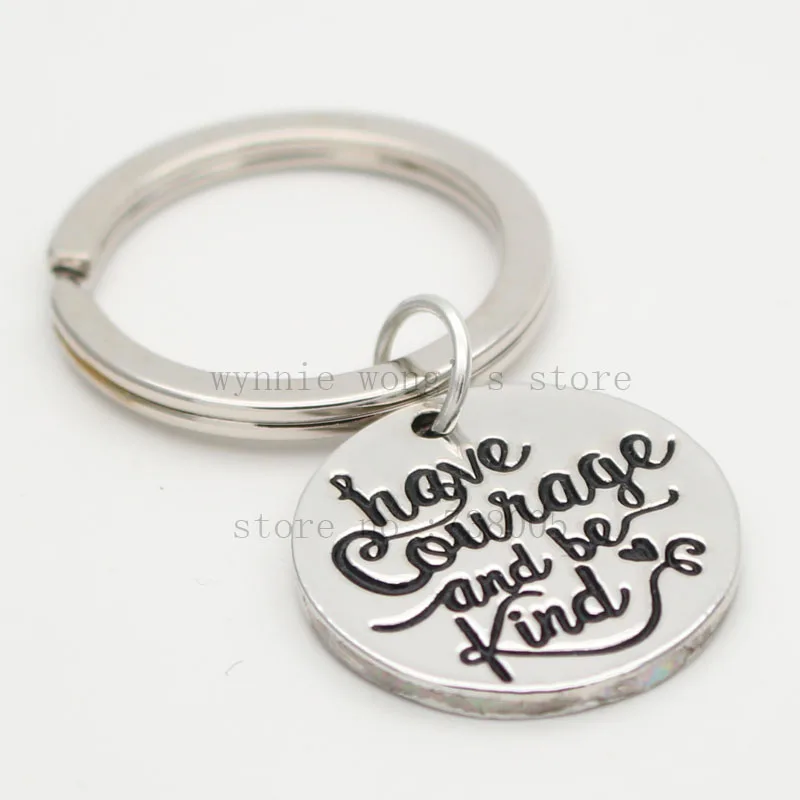 Новинка 2017 украшения с ручной штамповкой смелость и будьте добры вдохновляющие