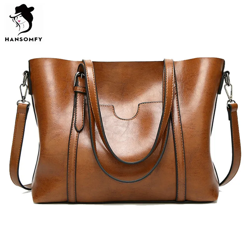 Hansomfy Для женщин Сумки Лакированная кожа Винтаж на плечо из искусственной кожи Tote