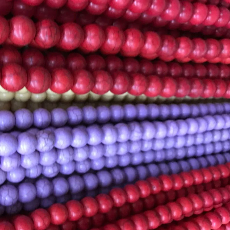 Лидер продаж оптовая продажа 8 мм разные цвета стиль Howliet круглые бусины россыпью