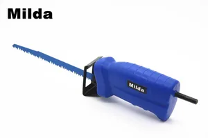 Новый Электроинструмент Milda, аксессуары, Сабельная пила, электрическая дрель, приспособление для резки металла, дерева, 3 лезвия