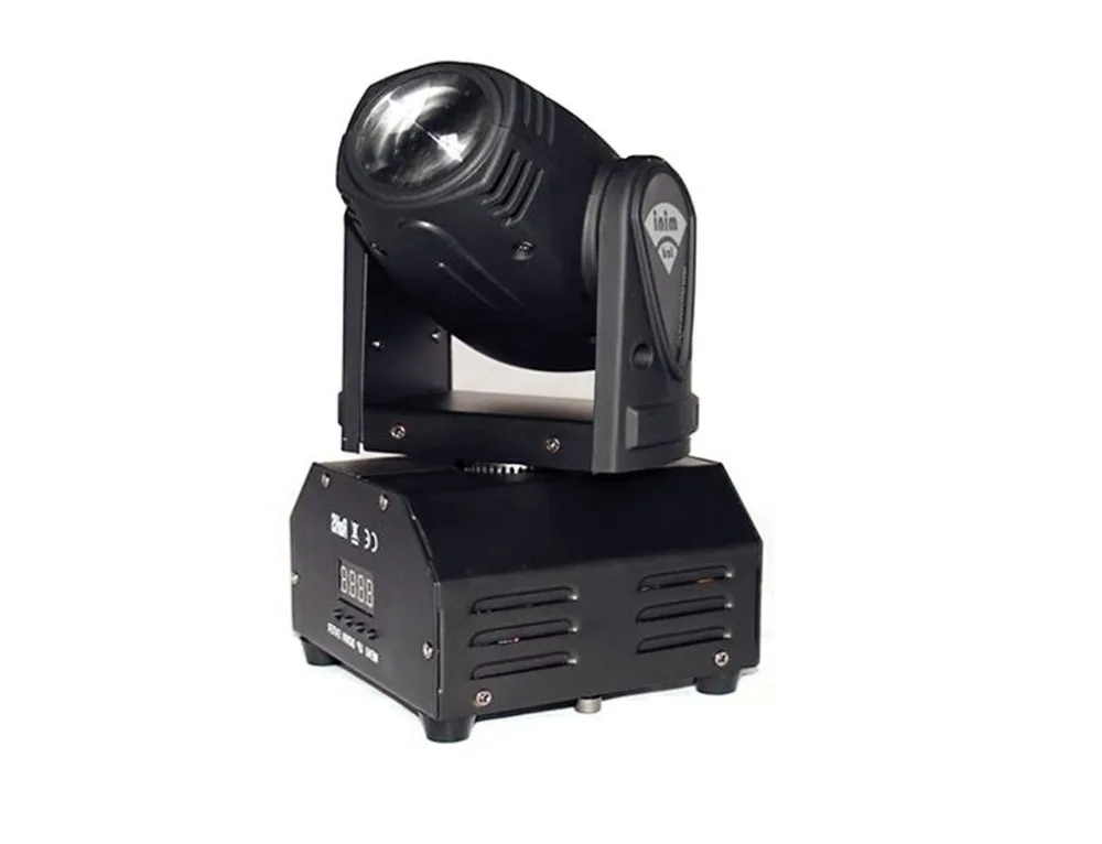 Движущаяся головка DMX512 CREE 10 Вт 12 RGBW 4 в 1 Светодиодный точечный светильник