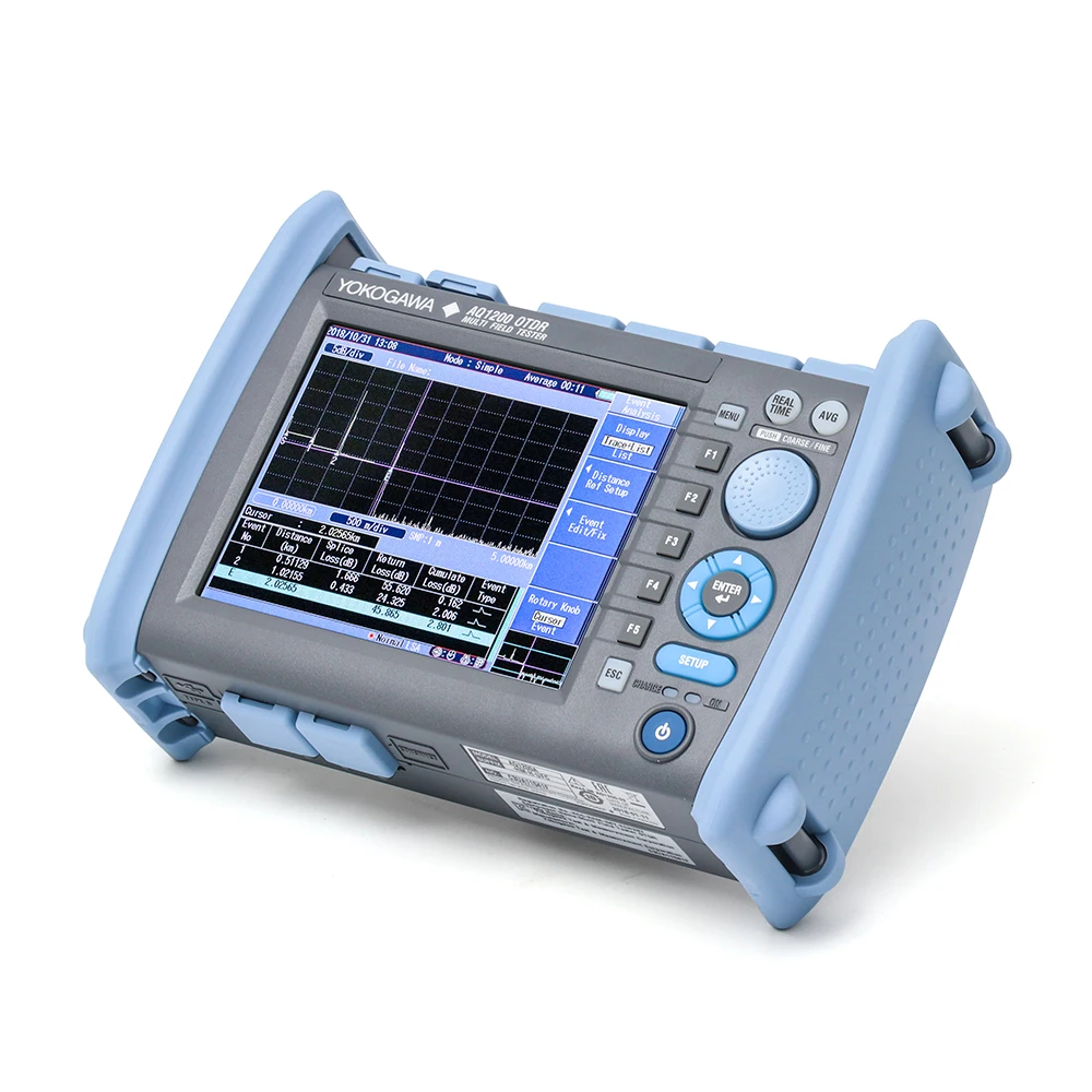 Одномодовый OTDR YOKOGAWA AQ1200A рефлектометр SM 1310 нм 34/32 дБ английский язык | Мобильные