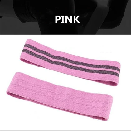Pink S Эспандеры для хип-хопа, Нескользящие, расширенные, резинки для упражнений, плетеные, для фитнеса, спортзала, эластичная лента для хип-хопа - Цвет: Pink S