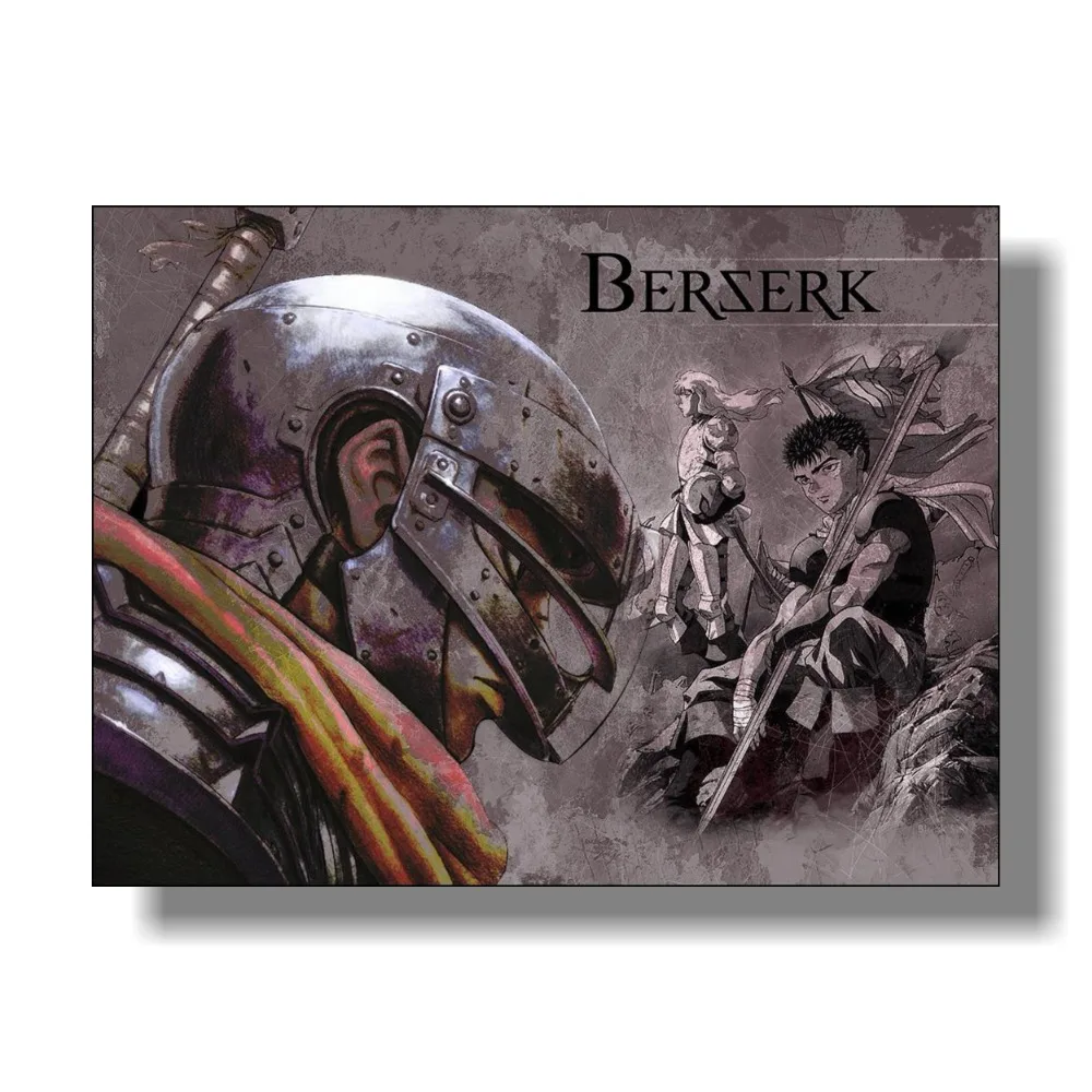 Berserk Poster Gut Griffith художественный шелковый аниме-плакат Настенный декор печать