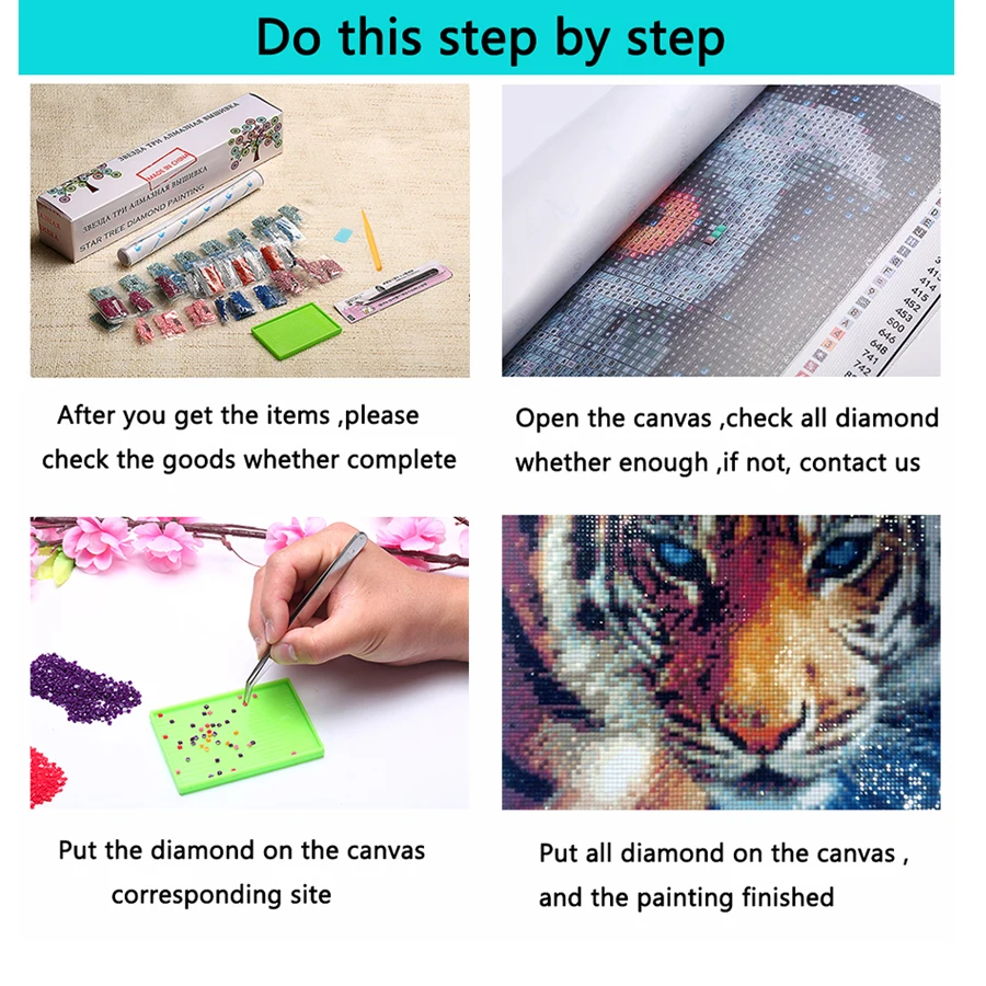 2 шт. Набор для вышивки крестиком 5d | Дом и сад