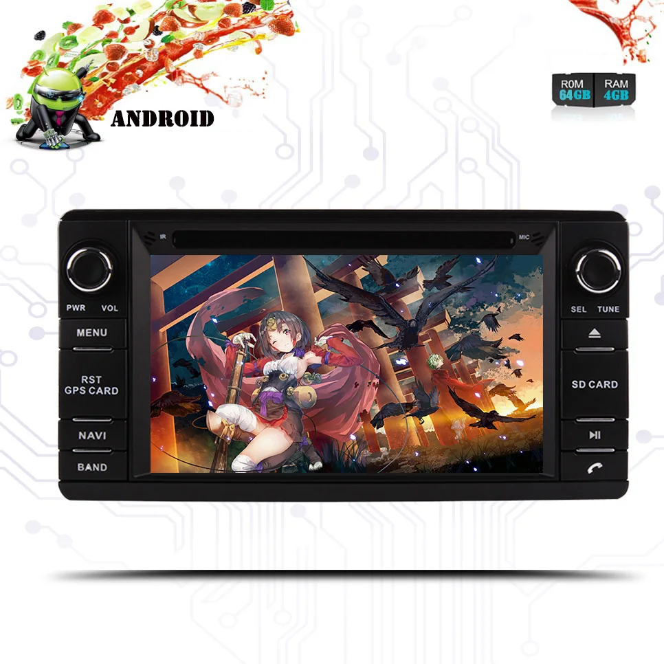 1024*600 Octa Core android 9 0 4G + 64G автомобильный dvd для MITSUBISHI ASX LANCER 2013 2018 Автомобильная Радио