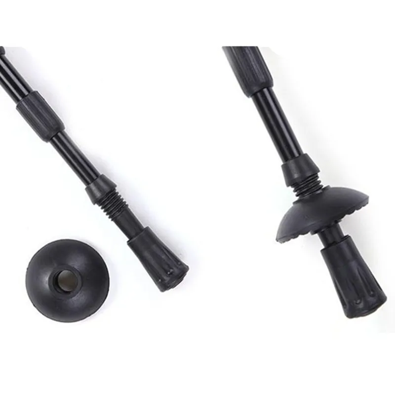 Adjustable External Lock Trekking Pole Camping Hiking Walking Stick Alpenstock Ultralight 3Sections | Спорт и развлечения