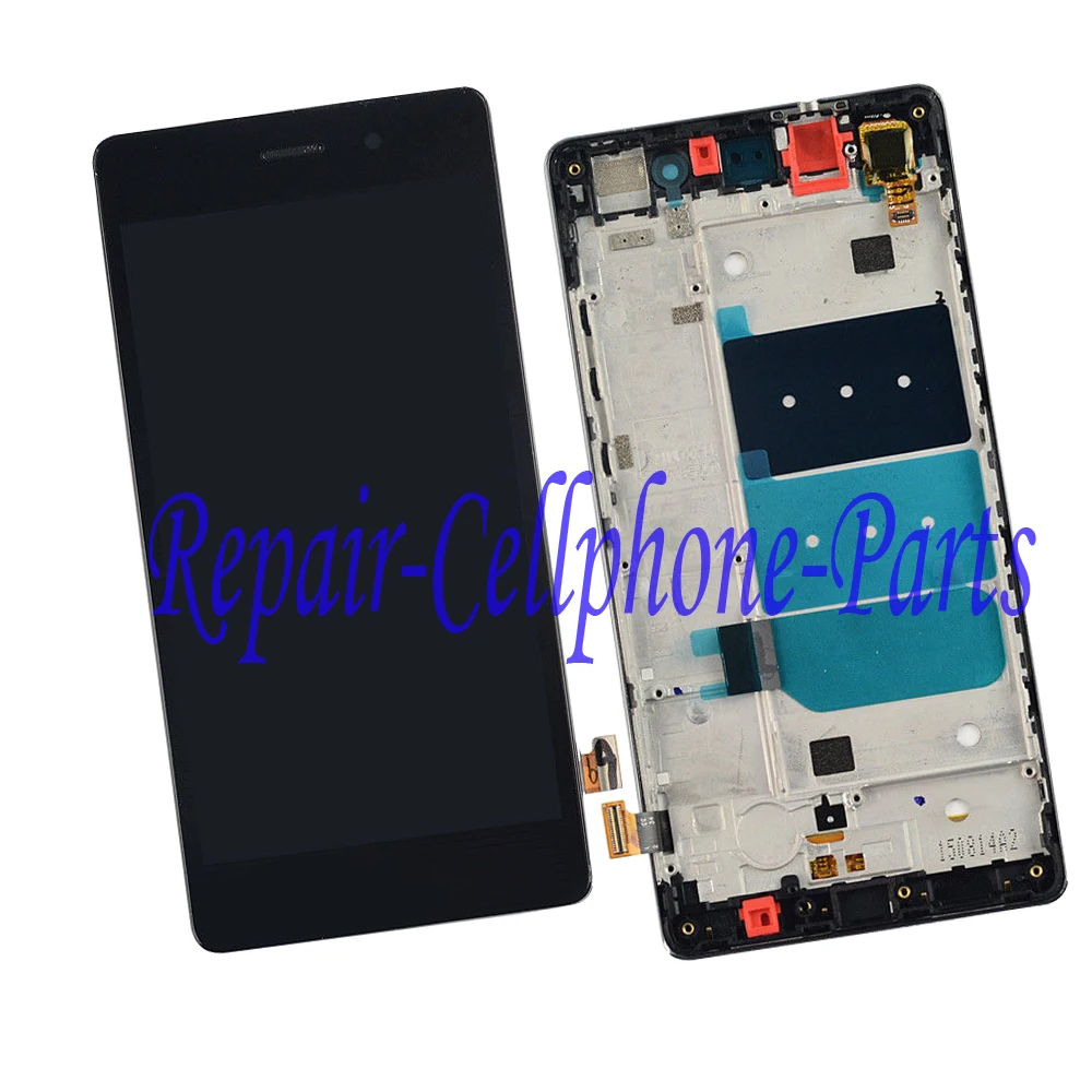 Новый черный полный ЖК-дисплей дисплей + Сенсорный экран Digitizer рамка крышка в
