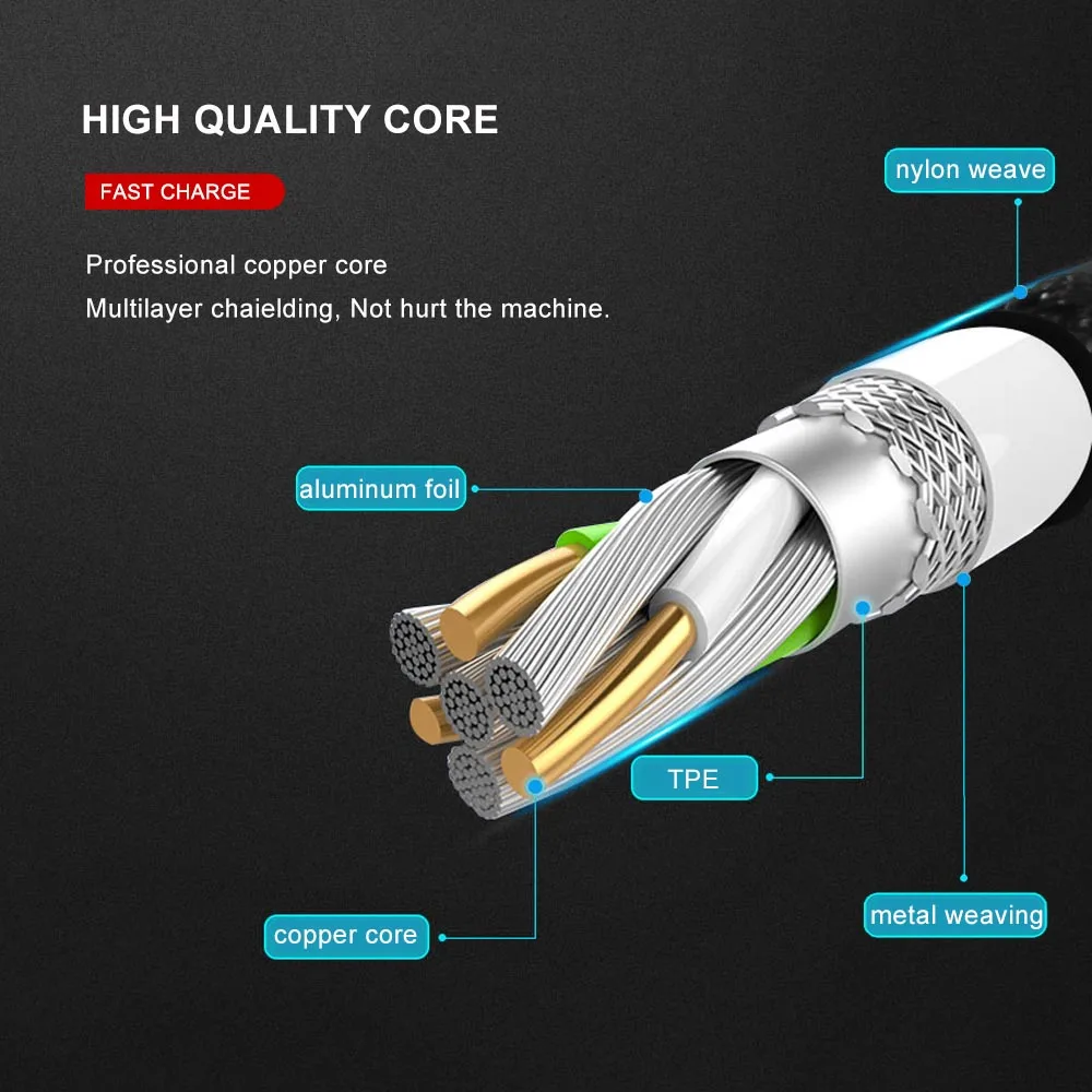 Магнитный кабель A.S, микро usb type C, супер быстрая зарядка для телефона, микро usb type-C, магнитное зарядное устройство usb c для iphone, huawei, xiaomi, для передачи данных