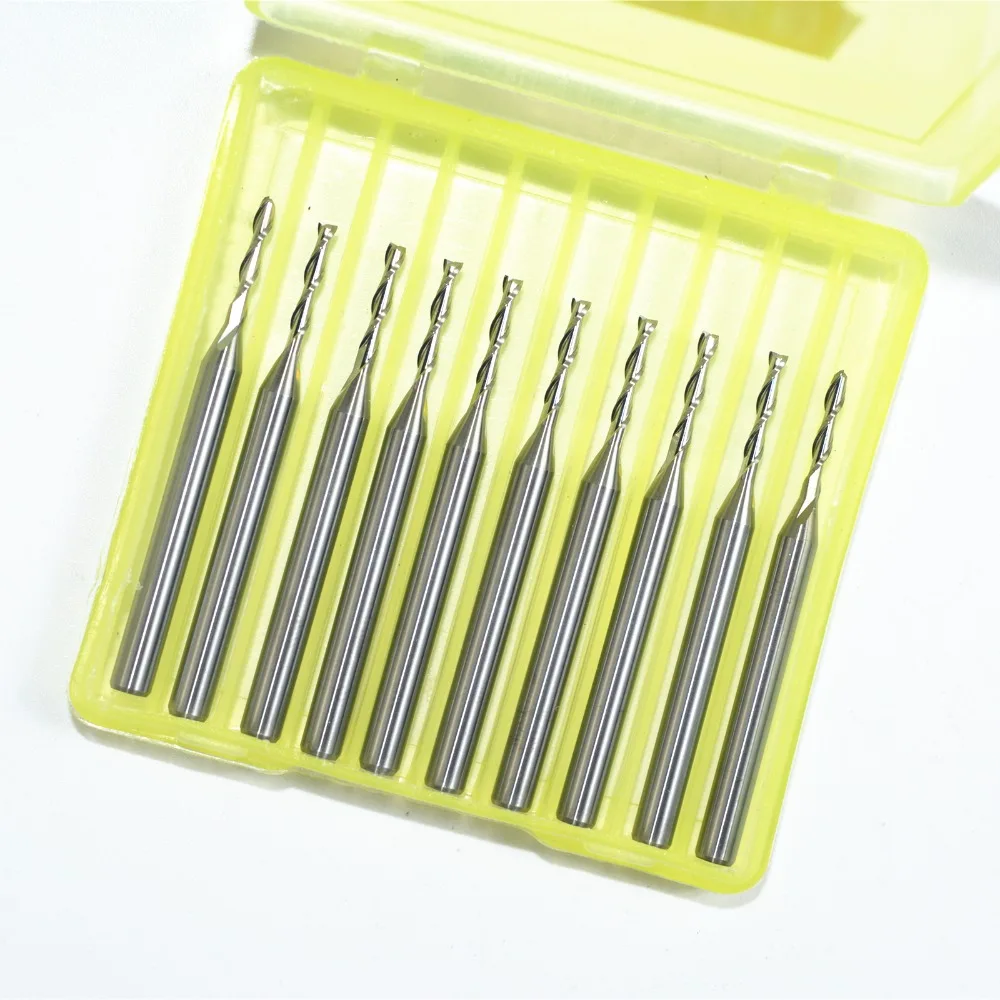 3 175 мм. фреза гравировальная 3. вольфрамовая сталь. сверло-фреза универсальное титановое покрытие, набор 4 шт. фреза 3 мм.