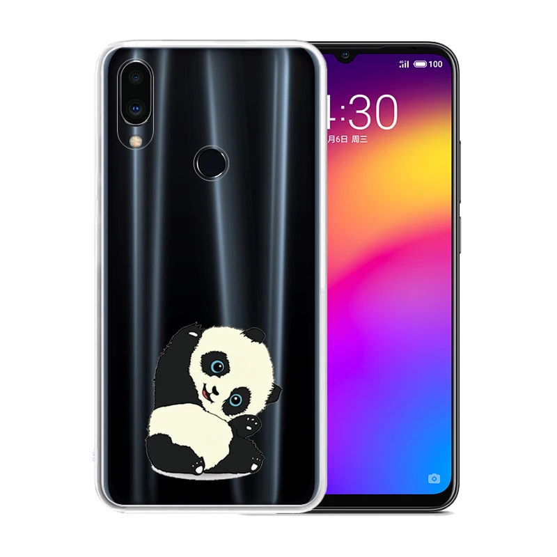 Мягкий силиконовый прозрачный ТПУ чехол для Meizu 16S Pro Note 9 M8 M6 15 Lite 16 черный красный