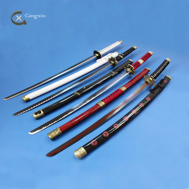 Cosplay steel Sword knife blade hapanese katana weapon Props One Piece Roronoa Zoro Trafalgar Law Anime shipping free | Дом и сад