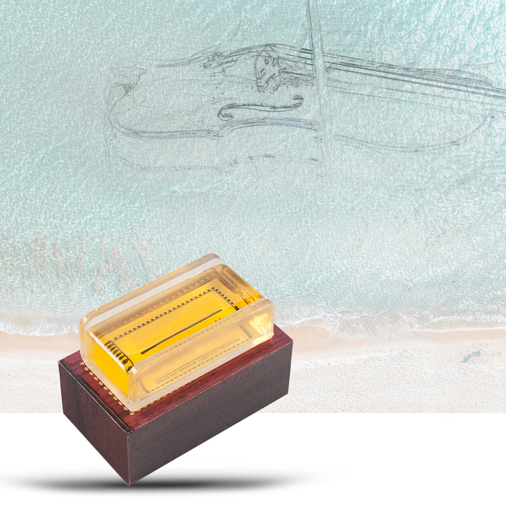 New Transparent Yellow Rosin Resin Colophony Low Dust Handmade Rounded with Box for Violin Viola Cello Bowed String | Спорт и