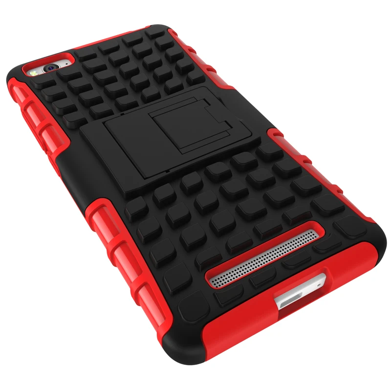 VCK For Xiaomi mi xiao 4 4i 4C Case TPU PC Heavy Duty Armor Shockproof Hybrid Hard Rugged Rubber Phone Cover |