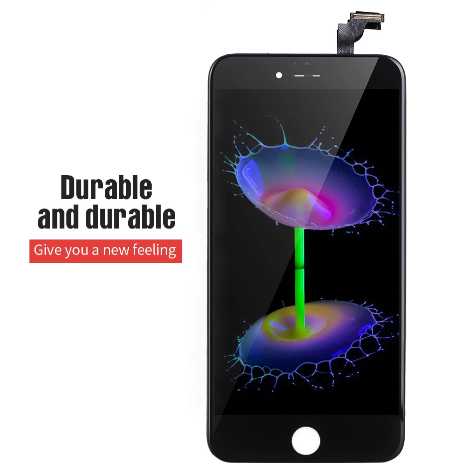 Оригинальный ЖК экран для iphone 6P дисплей кодирующий преобразователь сенсорного