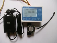 hall effect g12 flow water sensor meterdigital lcd display controller24v adapter