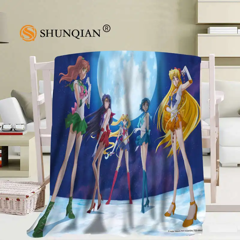 10 Одеяло Sailor Moon, мягкое, сделай сам, диван-кровать, одеяло для детей и взрослых, теплое, на заказ, одеяло 56x80Inch50X60Inch40X50Inch - Цвет: 10