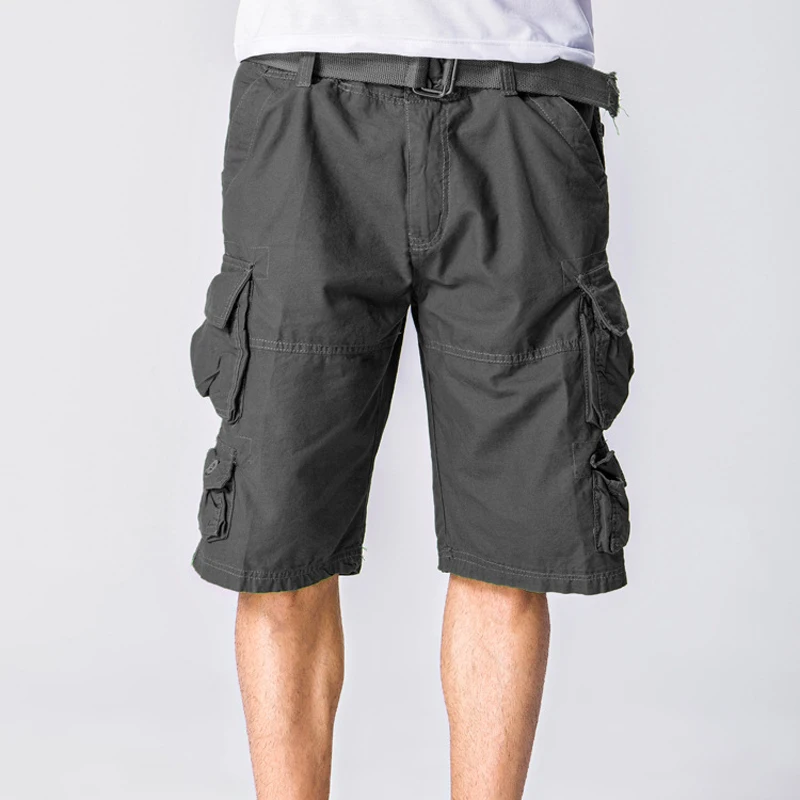 2017 новые летние камуфляжные мужские шорты с несколькими карманами повседневные