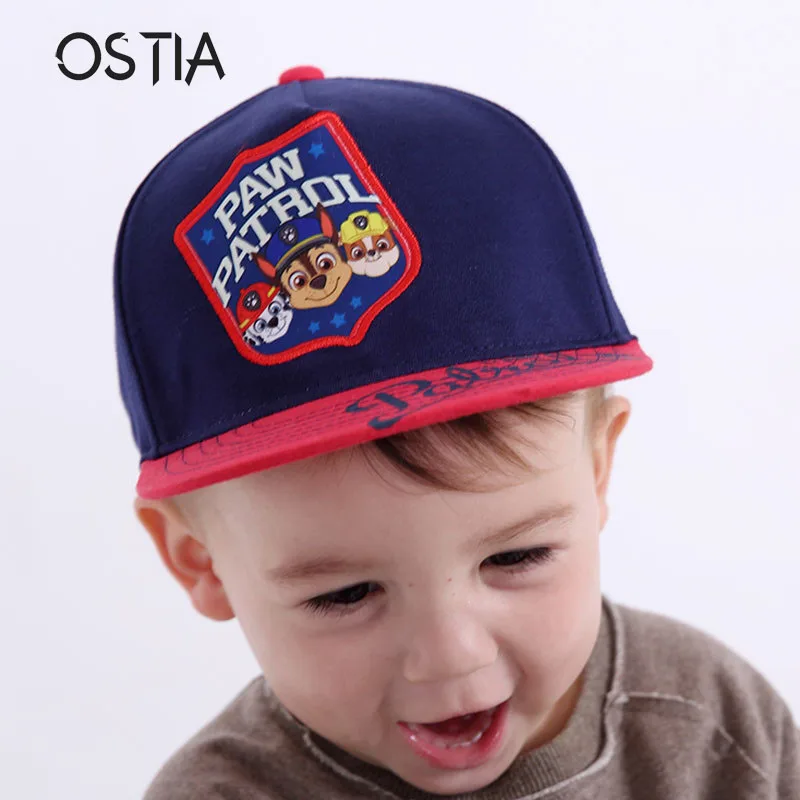 OSTIA 2019 детская бейсболка дети бейсбольная кепка синий и красный буквы смешные