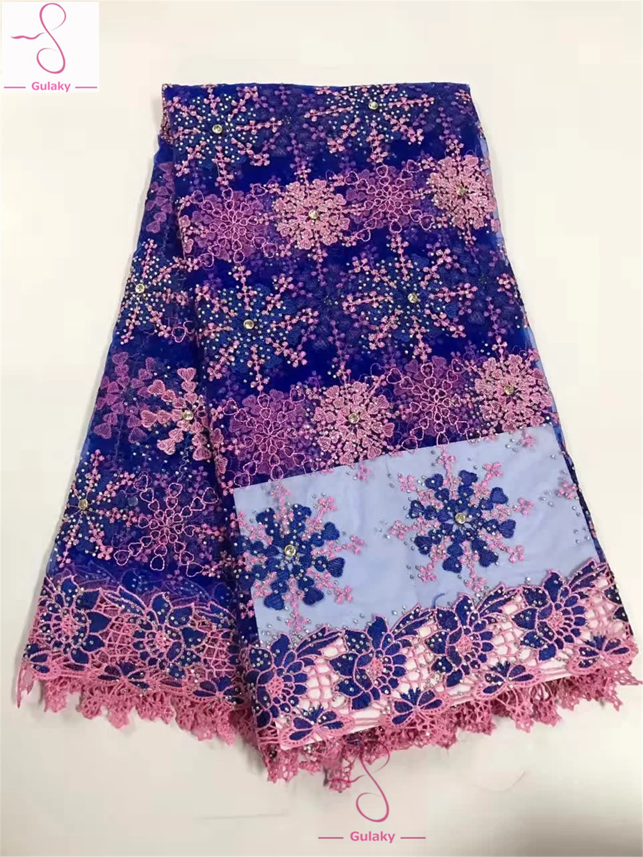 Высокое качество Гипюра французское кружево Тюль Нигерии кружевной ткани для