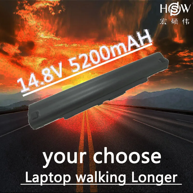 Новый перезаряжаемый аккумулятор для ноутбука HSW 8 элементов 5200 мАч внешний Asus UL30