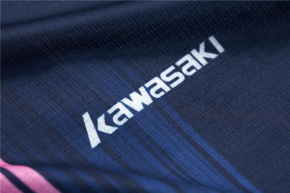 KAWASAKI Летняя женская спортивная футболка для занятий спортом на открытом воздухе, быстросохнущая футболка с коротким рукавом для бега, бадминтона, футболка для настольного тенниса, ST-172002