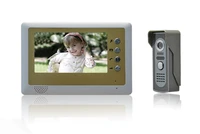 7 inch color tft lcd screen intercom system video door phone